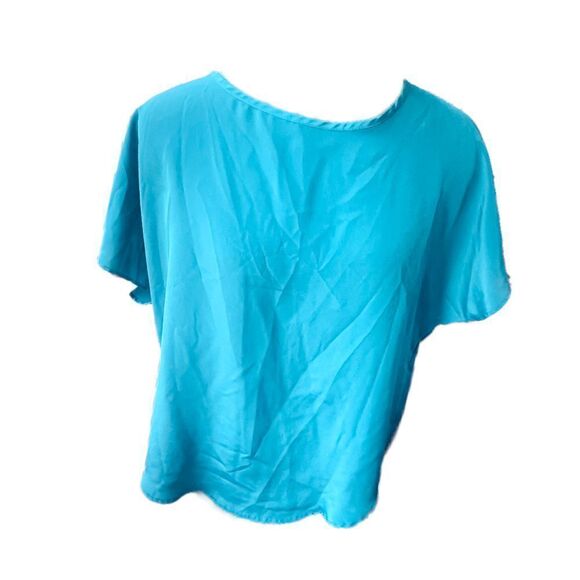 Vintage Bentley Polyester Silky Top Size Large - Picture 1 of 5